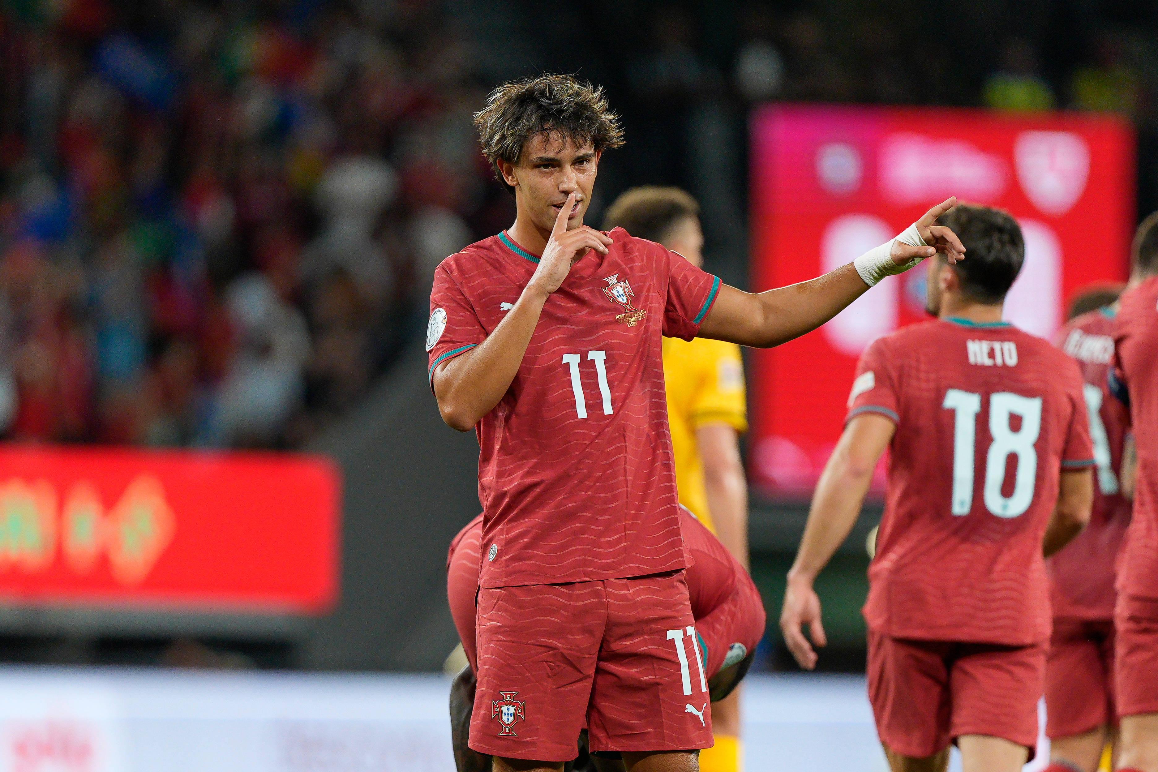 João Félix marcou ao País de Gales e Noruega