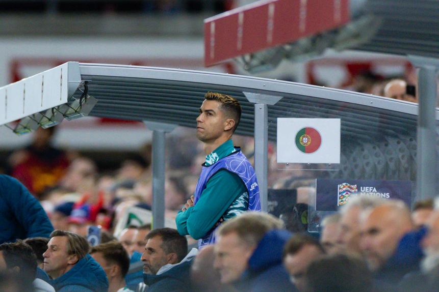 Ronaldo não entrou em campo na Noruega - Foto: IMAGO