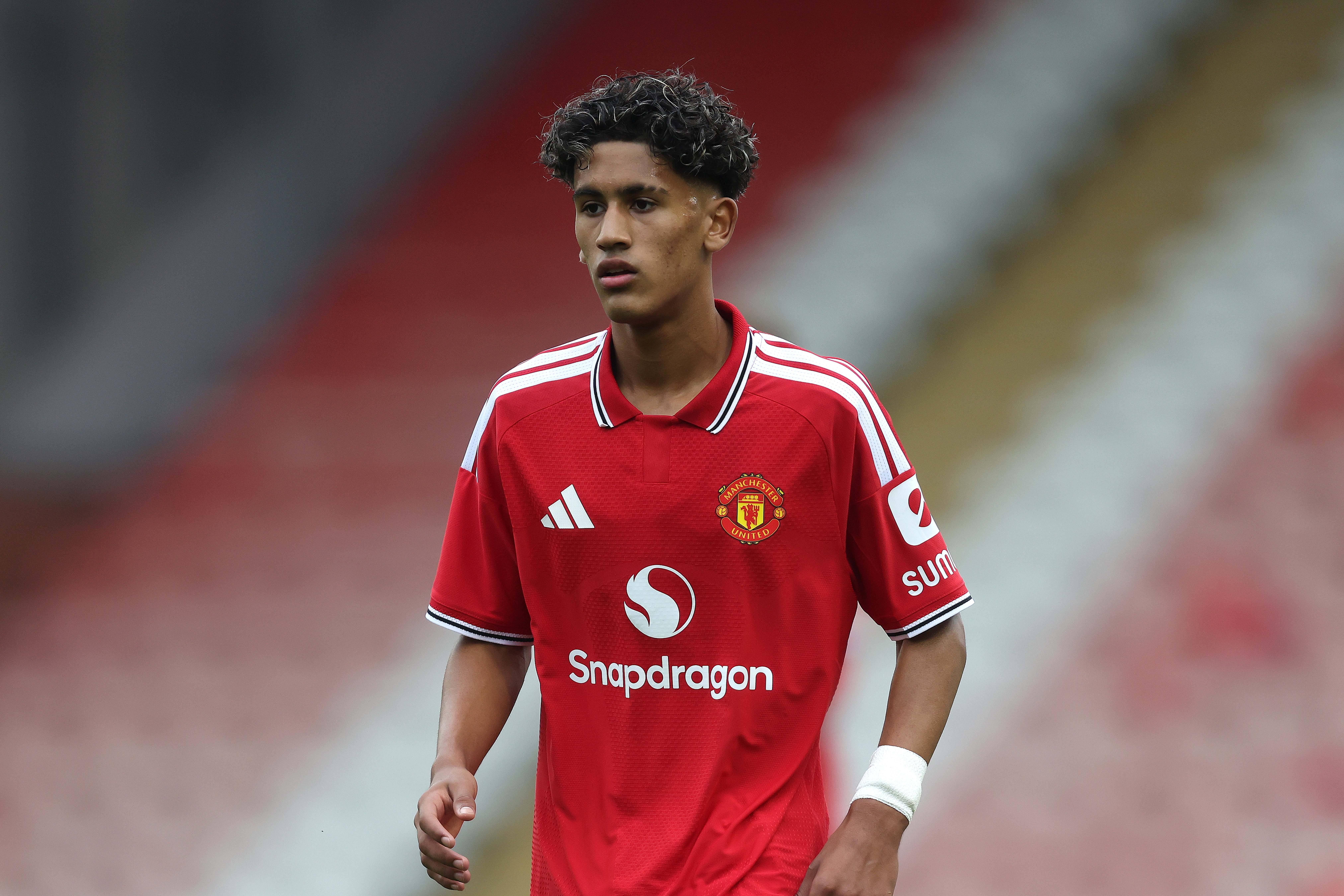 JJ Gabriel, jovem promessa do Manchester United de 15 anos