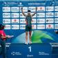 Vasco Vilaça festeja o título no pódio - Foto: World Triathlon