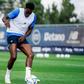 Samu em ação no treino portista no Olival - Foto: FC Porto