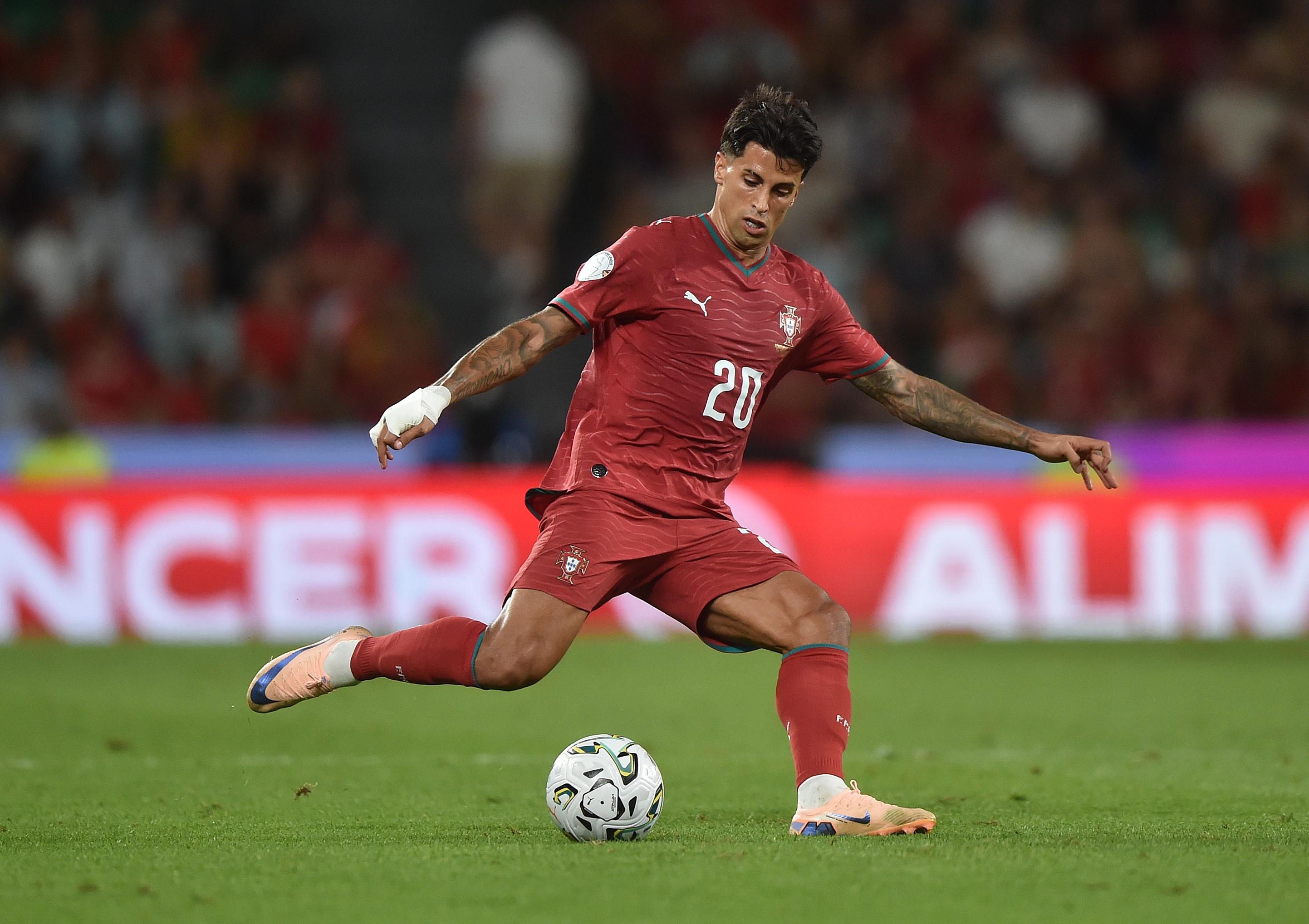 João Cancelo, 75 jogos. Foto MIGUEL NUNES