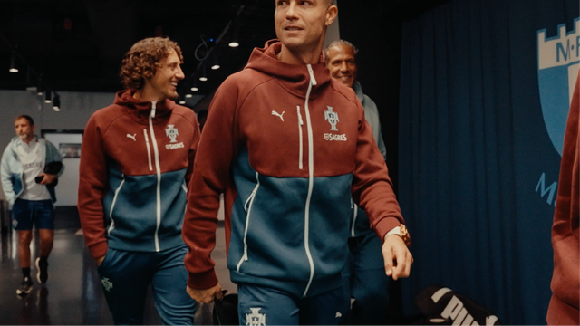 Ronaldo a sorrir e grupo dividido no primeiro treino da Seleção em Malmo