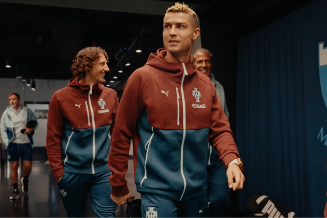 Ronaldo a sorrir e grupo dividido no primeiro treino da Seleção em Malmo