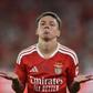 Gianluca Prestianni, 20 anos, tem contrato com o Benfica até 2029 e cláusula de rescisão de €100 milhões — Foto: Miguel Nunes