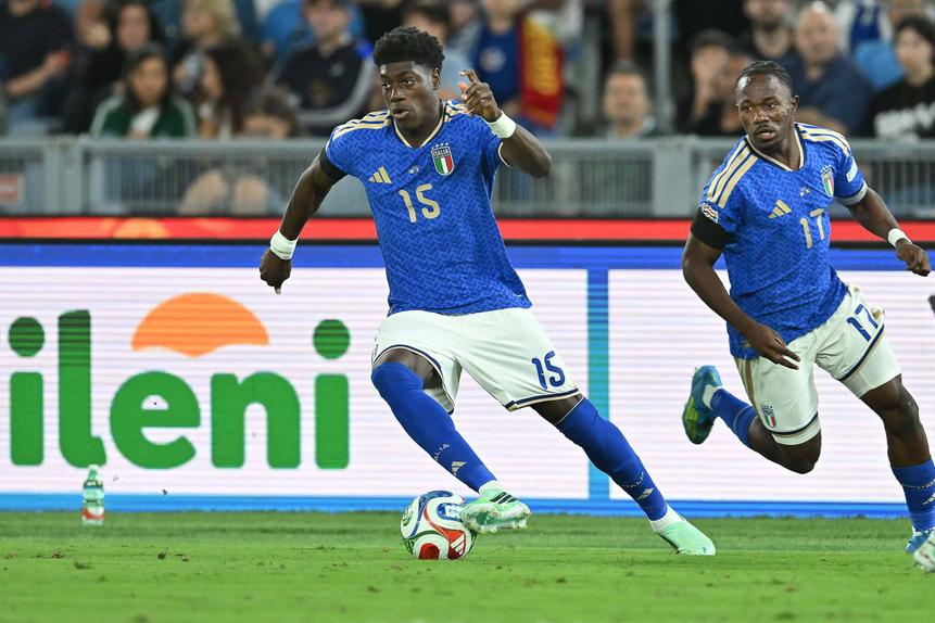 Doumbia jogou 10' diante da Bélgica - Foto: IMAGO