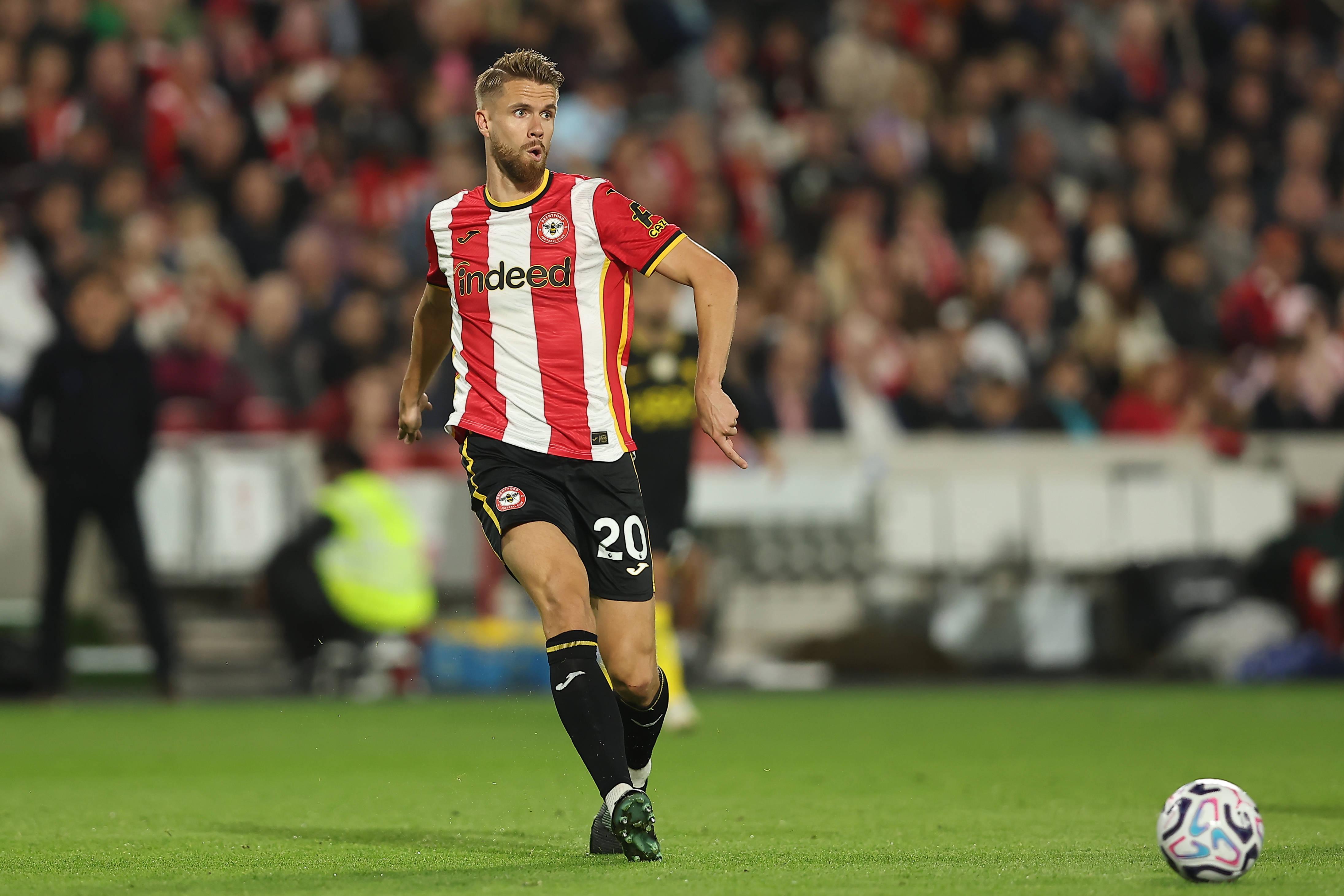 10. Kristoffer Ajer (Brentford) - 35,08 km/h - Foto: IMAGO