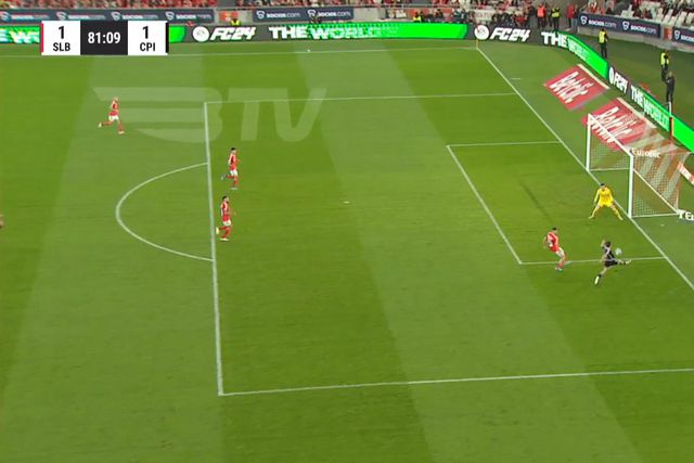 Trubin compromete e Casa Pia chega ao empate (vídeo)