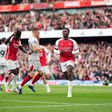Fábio Vieira marca e Nketiah faz hat-trick na goleada do Arsenal ao Sheffield United