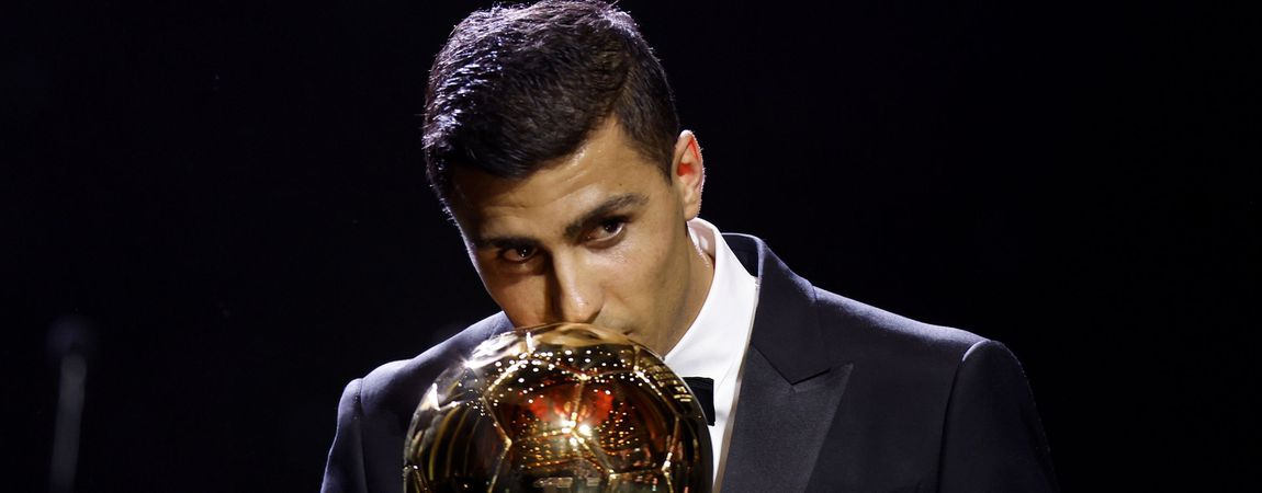 Rodri é o vencedor da Bola de Ouro 2024