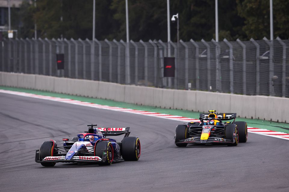 A polémica do dedo do meio mostrado a Sergio Perez no GP do México