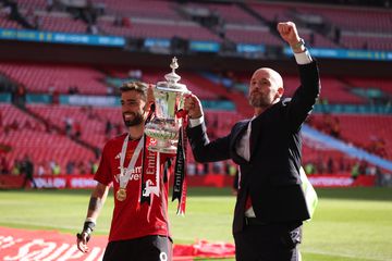 Bruno Fernandes despede-se de Ten Hag: «Mesmo sabendo que os últimos tempos...»