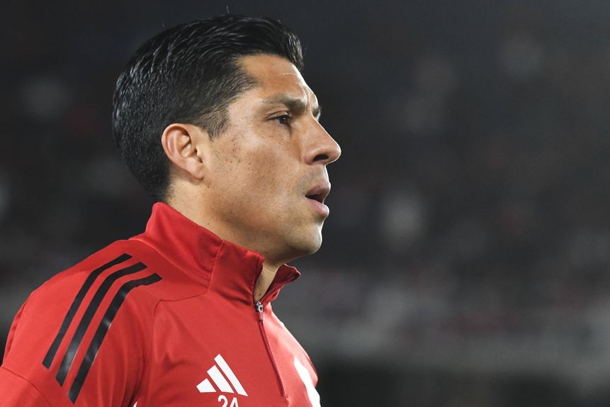 Enzo Pérez, antigo jogador do Benfica, representa atualmente o River Plate