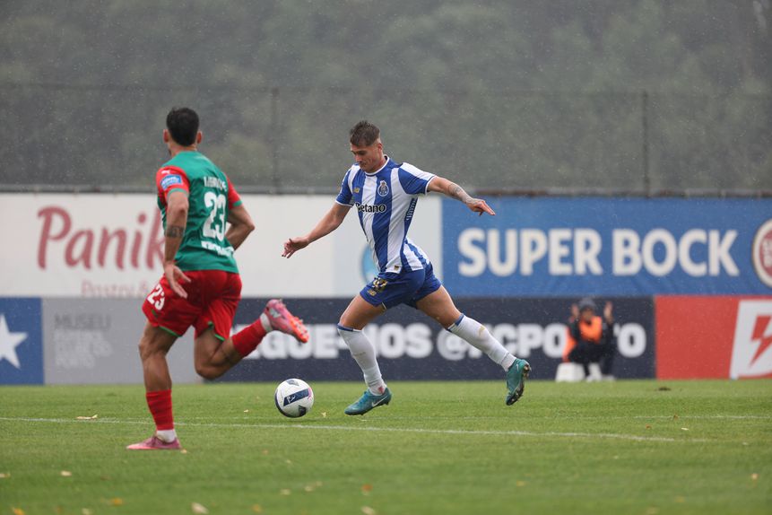 Trofim Melnichenko soma dois golos em sete partidas pelo FC Porto B