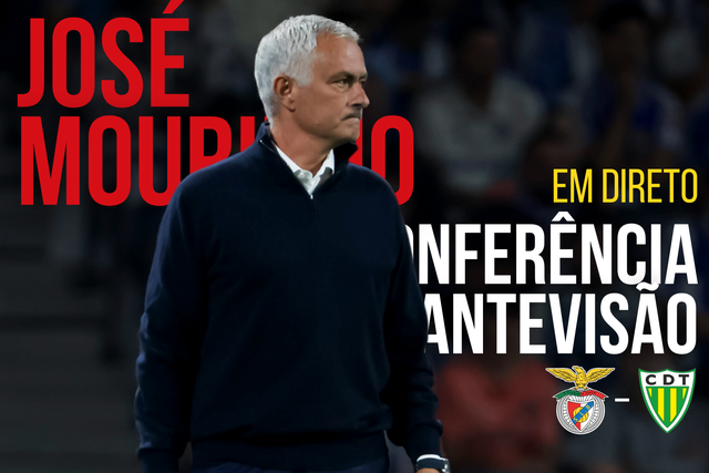 Direto: siga a conferência de José Mourinho