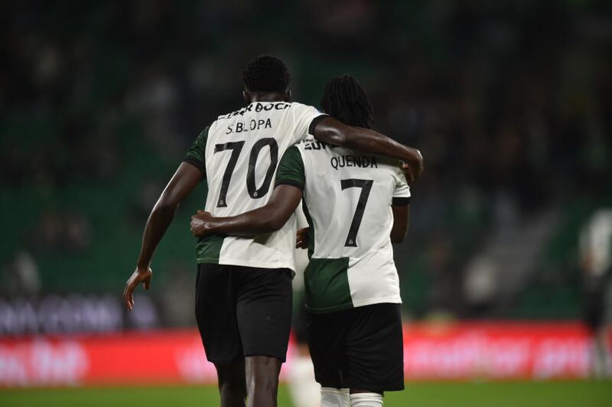 Salvador Blopa alargou a vantagem leonina em Alvalade - Foto: Miguel Nunes