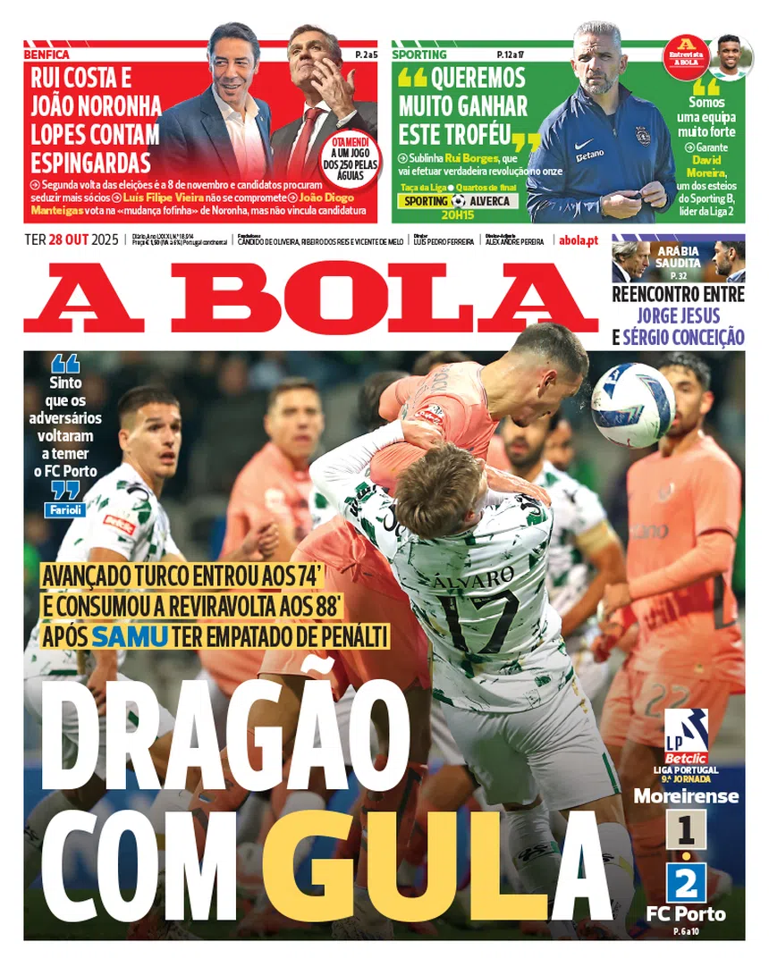 28 de outubro: o dia do **caos**