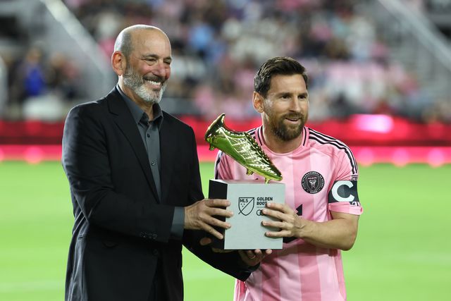 Lionel Messi, vencedor da Bota de Ouro da MLS