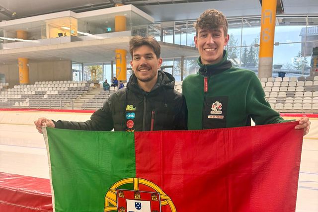 Afonso Silva e Miguel Bravo apontam aos Jogos Olímpicos de inverno do próximo ano - Foto: D. R.