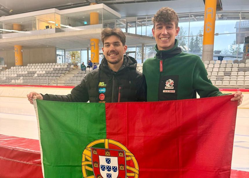 Afonso Silva e Miguel Bravo apontam aos Jogos Olímpicos de inverno do próximo ano - Foto: D. R.