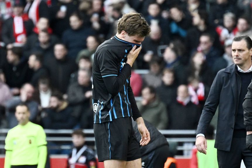 Bjorn Meijer lesionou-se frente ao Antuérpia