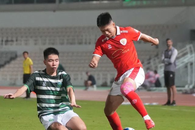 Benfica de Macau e Sporting de Macau defrontaram-se em abril, com vitória encarnada (4-0). Foto: Benfica de Macau