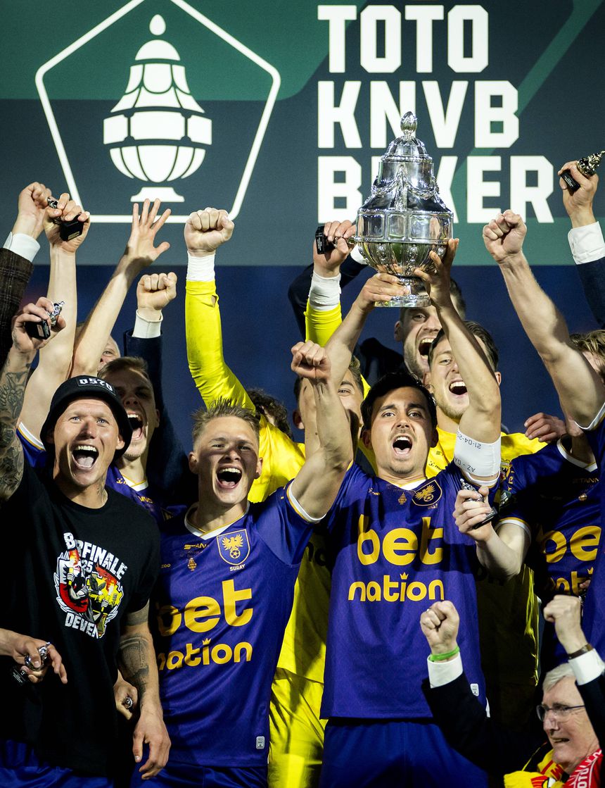 Go Ahead Eagles venceram a Taça dos Países Baixos em 2024/25