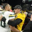 Rodgers e Love no final da partida - Foto: IMAGO