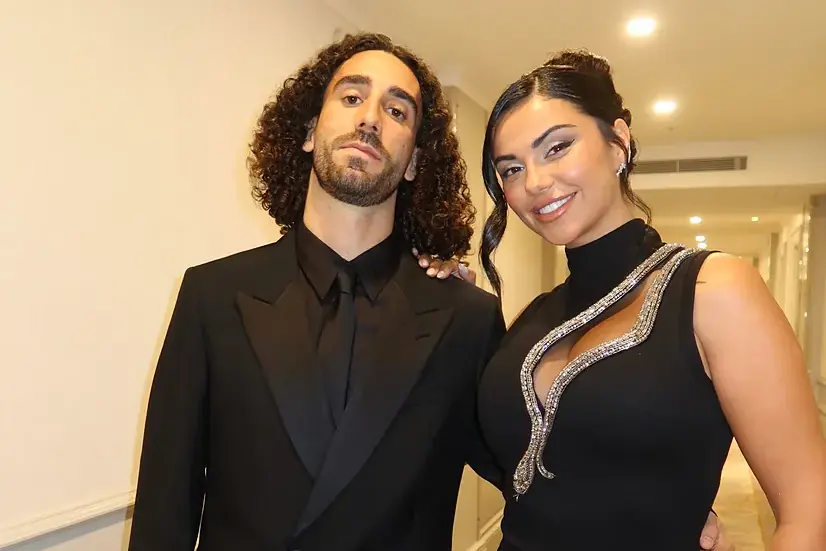 Cucurella e Claudia Rodríguez