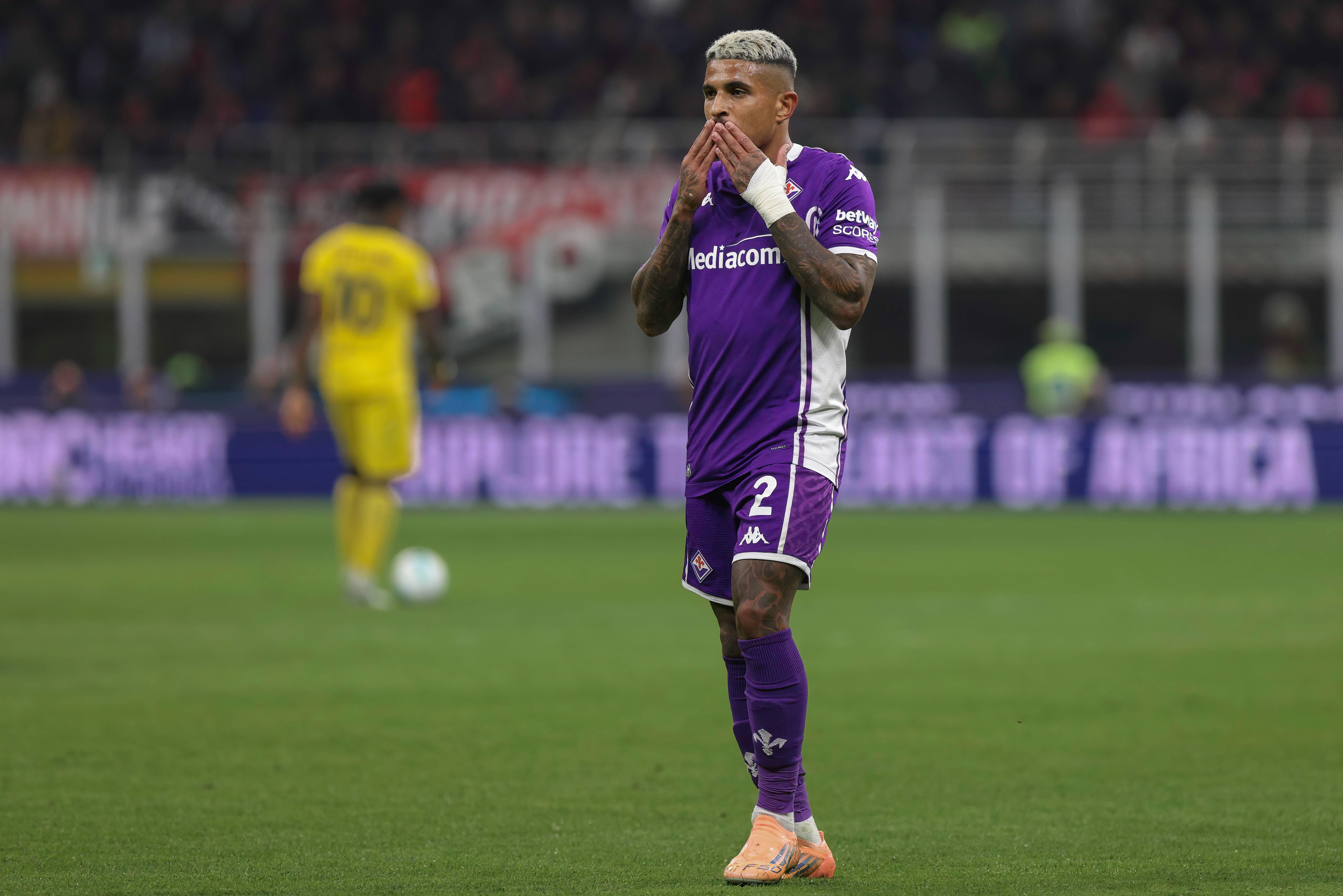 Dodô (Fiorentina), 27 anos, valor de mercado de €16 M