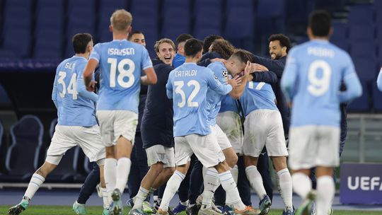 Lazio vence e fica à espera do Feyenoord, Shakhtar pressiona FC Porto