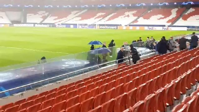 Estádio da Luz preparado para o Inter