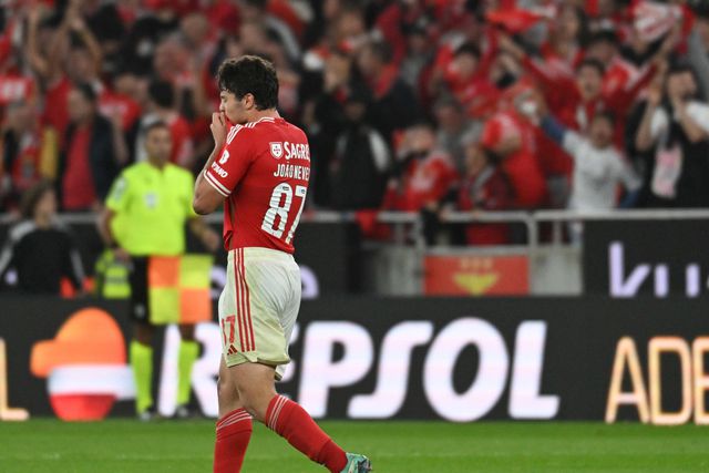 João Neves volta a ser eleito o melhor médio do mês da Liga