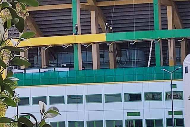 Depois das cadeiras e dos azulejos, Alvalade está ainda mais verde