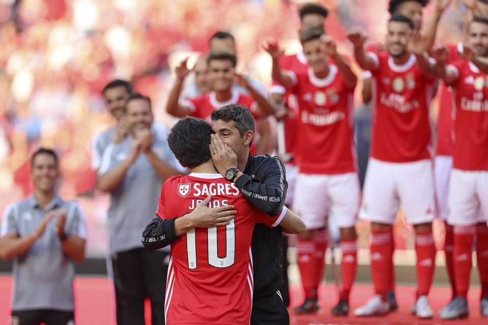 «O outro Benfica» com Bruno Lage e a paixão de Jonas pelas águias