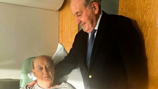 Pinto da Costa recebe visita de Ramalho Eanes