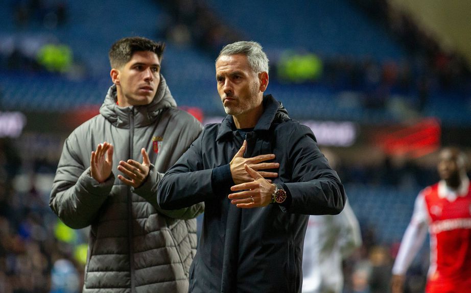 Líder do balneário bracarense com palavras muito elogiosas para os seus jogadores