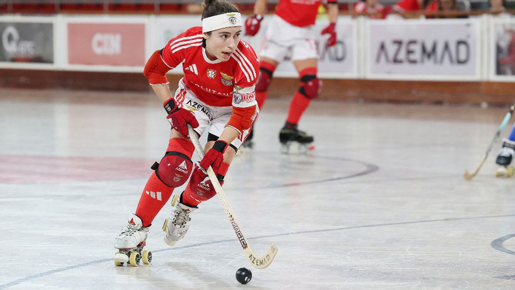Equipa feminina de hóquei do Benfica joga na Champions (foto SL Benfica)