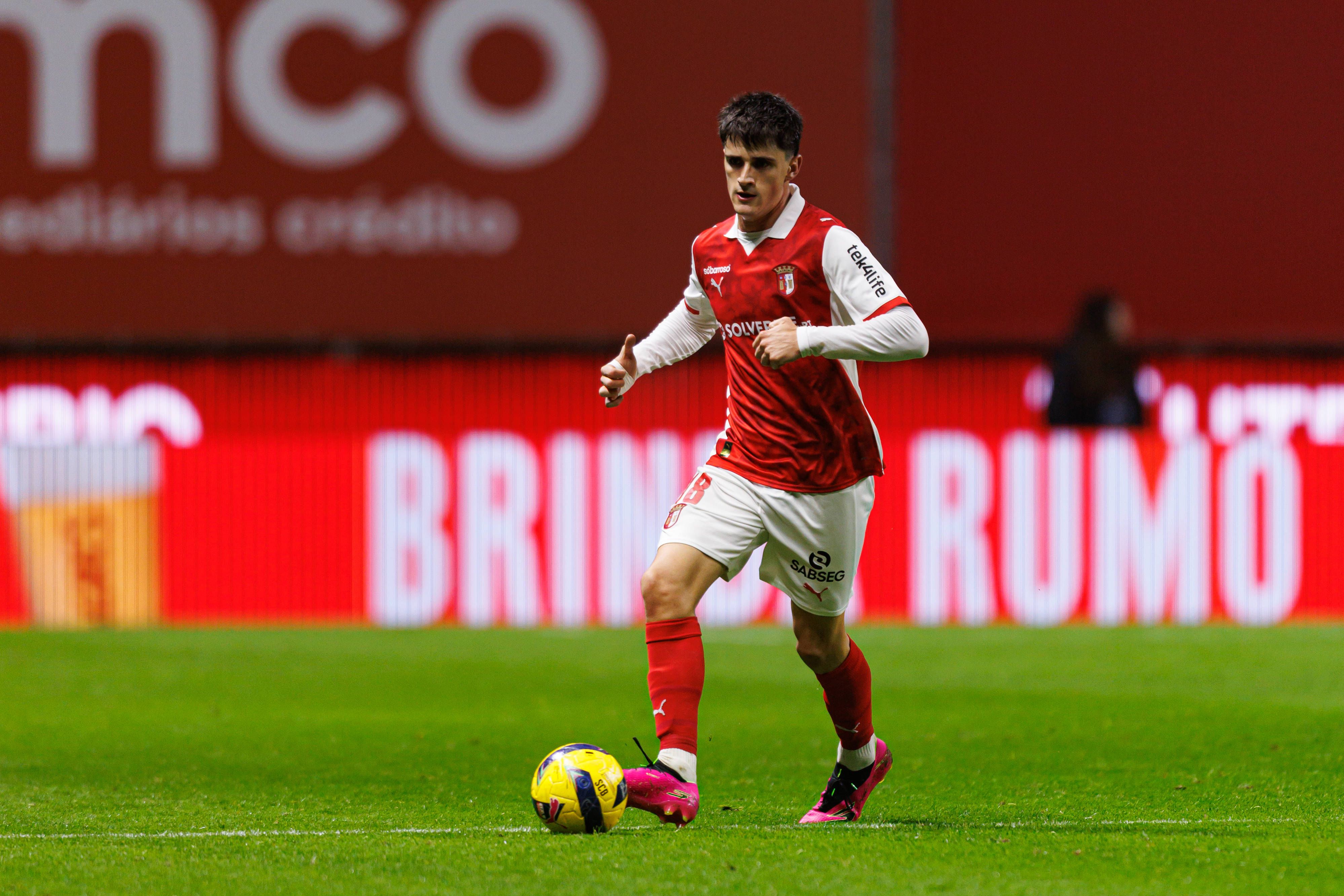 Pau Víctor soma 21 encontros pelo SC Braga (IMAGO)