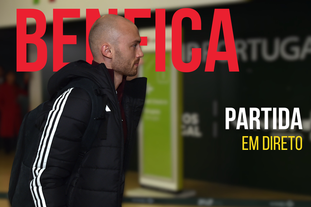 Direto: siga a partida do Benfica para a Madeira