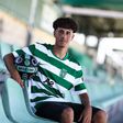 José Fernandes, de 17 anos, tem como referência Maxi Araújo - Foto: SPORTING CP