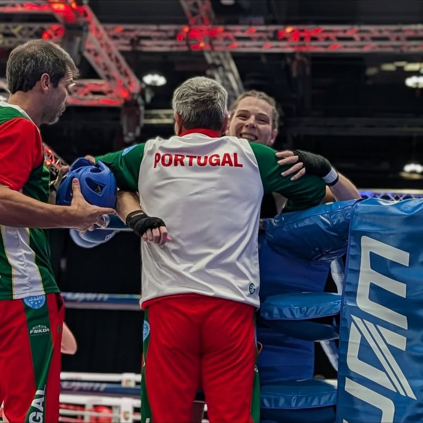 Catarina Dias juntou mais uma medalha ao ouro conquistado no verão na China. Foto Instagram Catarina Dias