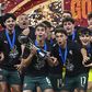 A emocionante celebração de Portugal pela conquista de um título inédito: campeões do Mundo sub-17! - Foto: IMAGO