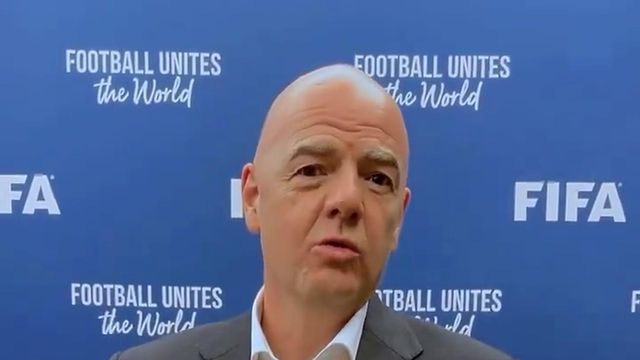 Depois do FC Porto, Infantino dá também boas-vindas ao Benfica