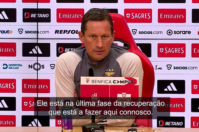 «Sim, ele está de volta». Schmidt aborda tempos de recuperação de David Neres