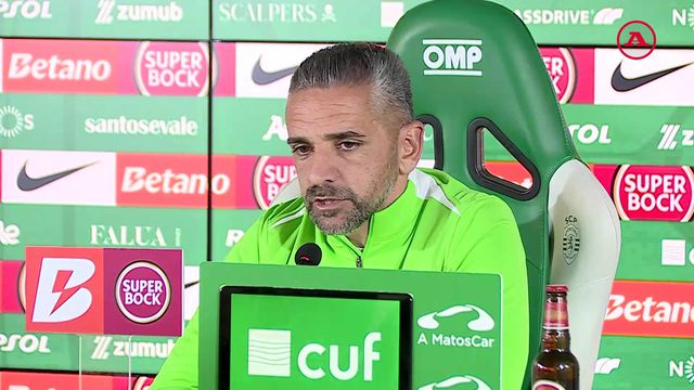 «Não, não entrego favoritismo ao Benfica, é um dérbi»