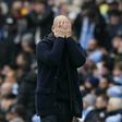 Pep Guardiola, treinador do Manchester City