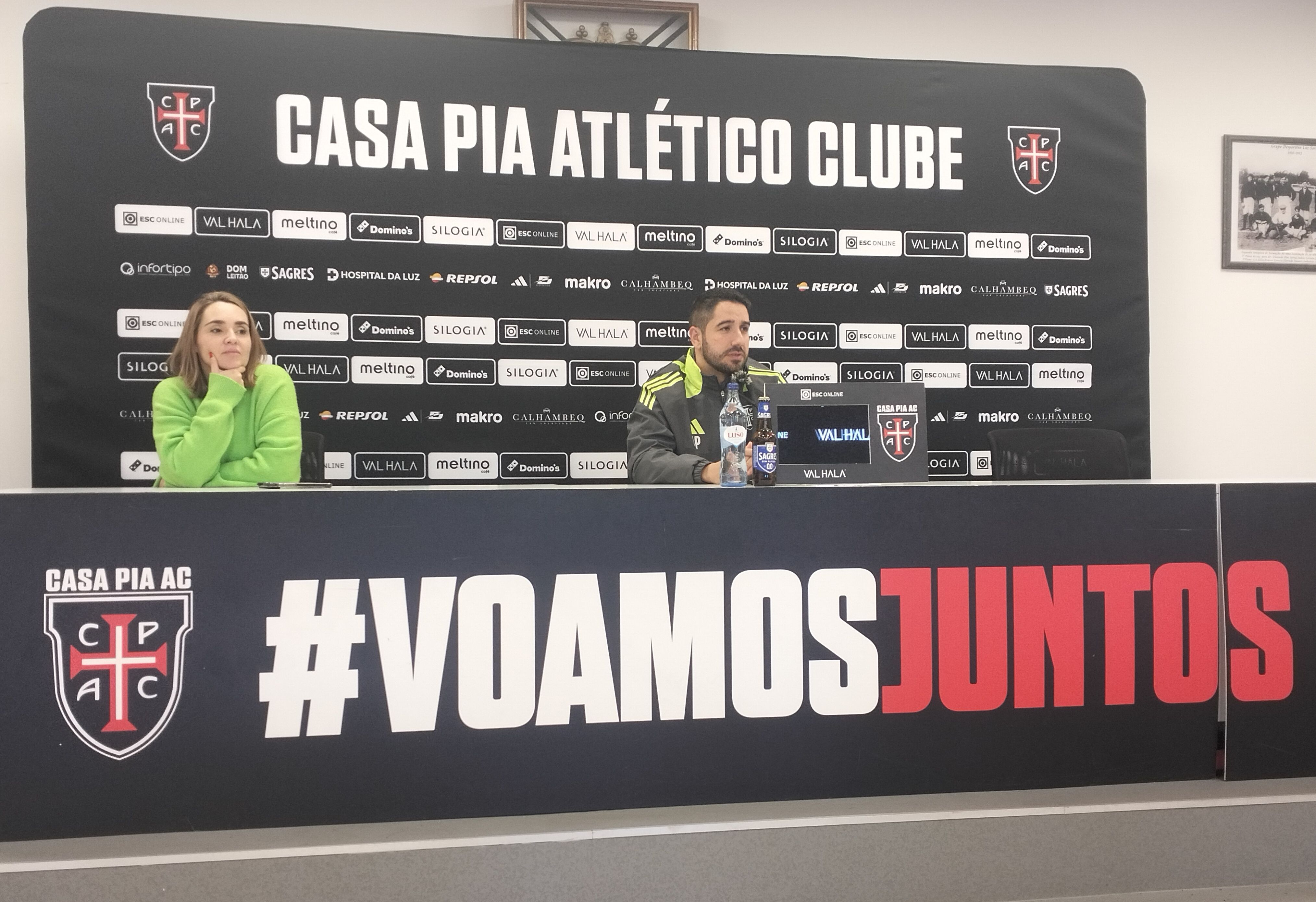 Casa Pia ambicioso para Braga: «Vamos disputar o jogo pelo jogo»