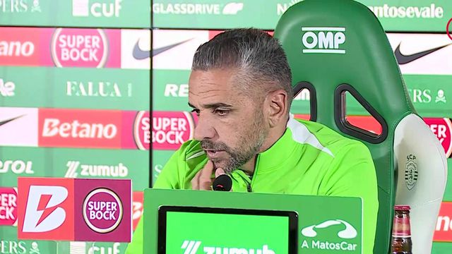 Sporting fala da antevisão do jogo com o Benfica