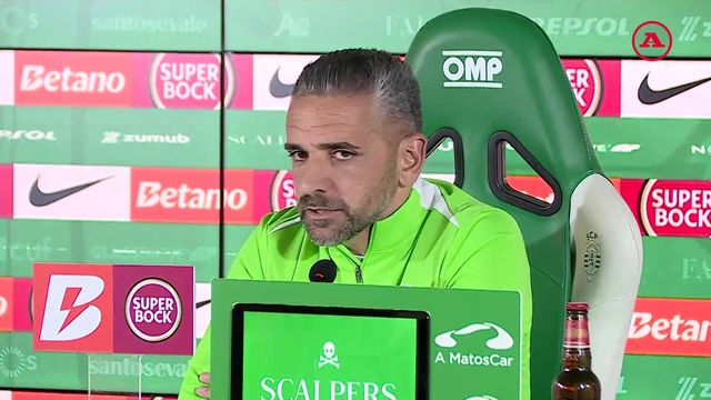 Rui Borges admite que Sporting pode mudar o sistema de jogo